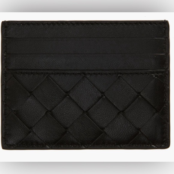 Bottega Veneta Intrecciato Leather Card Case - Picture 2 of 2